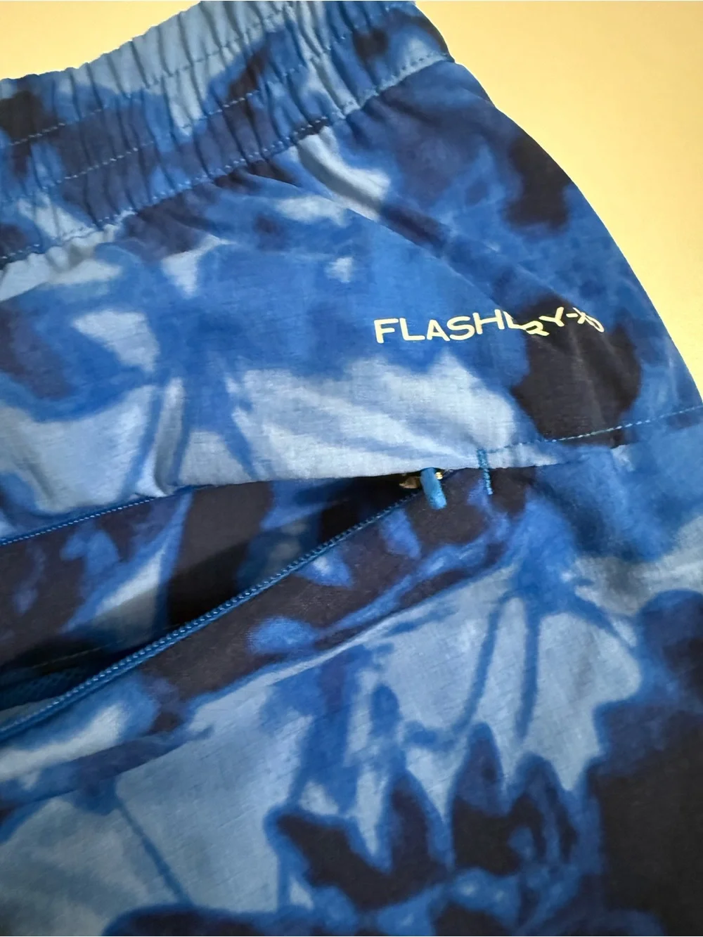 The North Face Men’s Blue Camo Swim Trunks